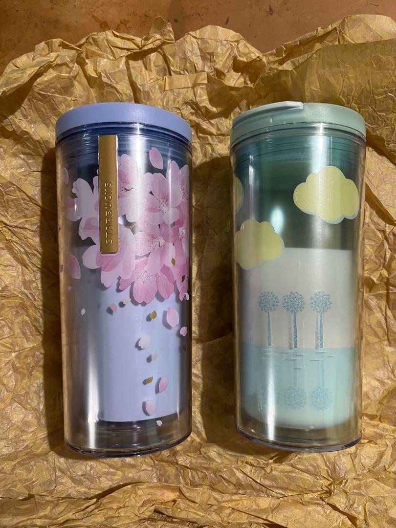 Original Starbucks Tumbler Twin Tumbler Purple and Green Authentic