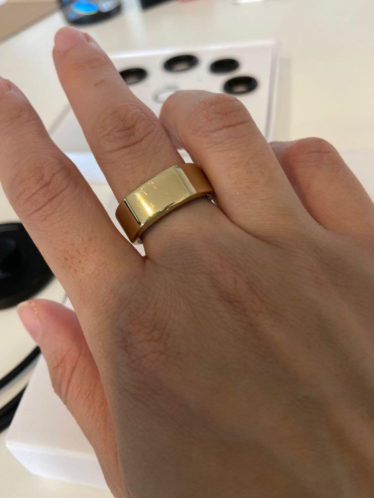 Gold discount oura ring