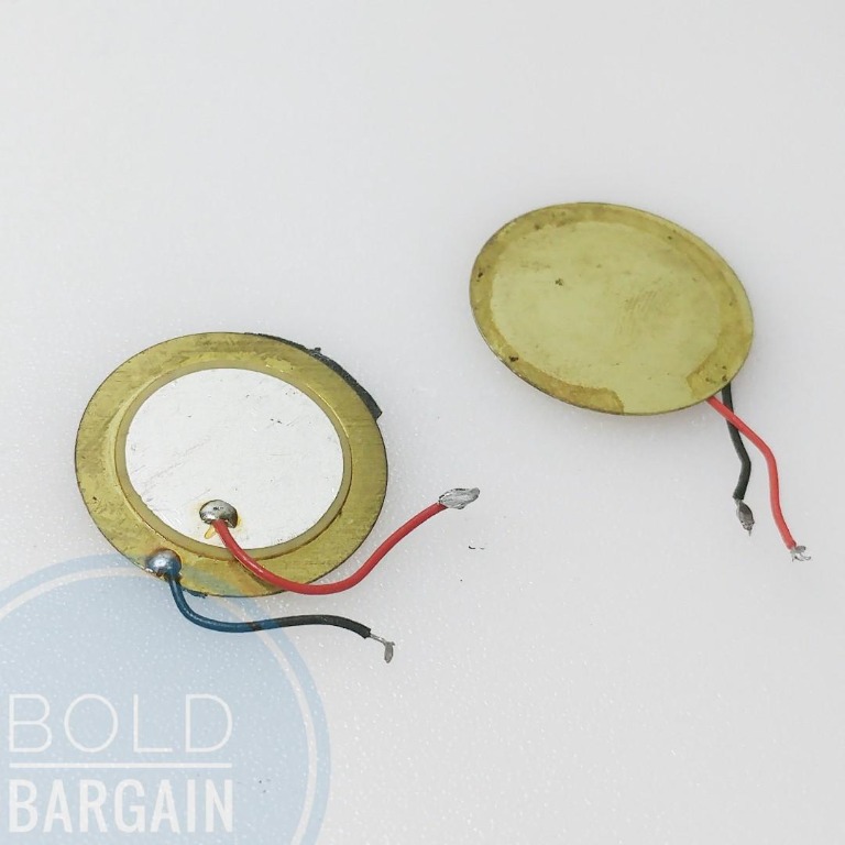 Piezoelectric Transducer Speaker 2.1cm Diameter for Portable Audio