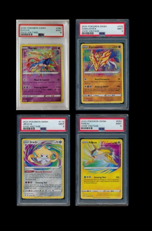 Pokemon Amazing Rare PSA 9 slabs, Hobbies & Toys, Toys & Games on Carousell