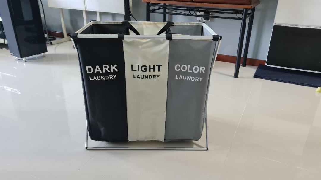 Rarely used separated laundry basket, Furniture & Home Living, Home