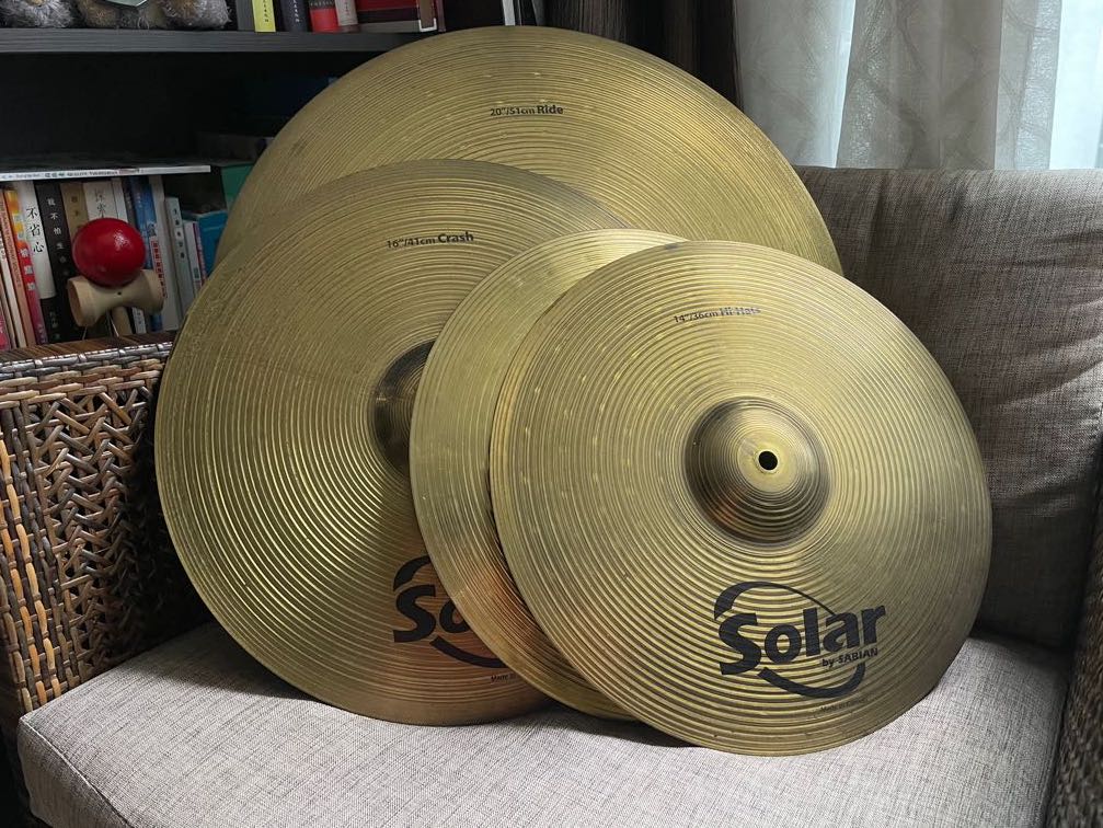 Sabian solar store hi hats