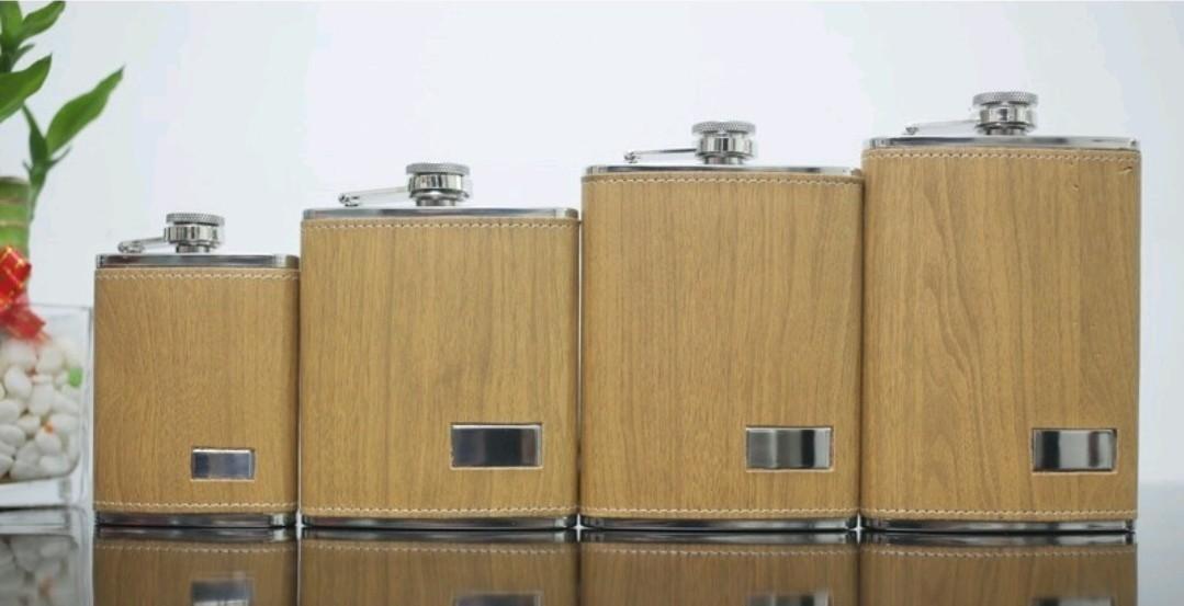 Personalized Stainless Steel Bamboo Hip Flask Wine Flask (Category: Other Kitchenware & Tableware) located in Pasig City. Submitted by alyssascraftandwoodworx (Listing ID 1130454324, Image 1). Description: Personalized Stainless Steel Bamboo Hip Flask Wine Flask 100% Brand New and High Quality ☘ Free engrave name ☘ Excellent gift for your friends and drink with your friends to enjoy your wine time. ☘ Brushed Bamboo finish capacity: 7oz. and 9 oz.