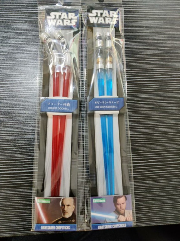 Star Wars Lightsaber Chopsticks (1- or 2-Pack)