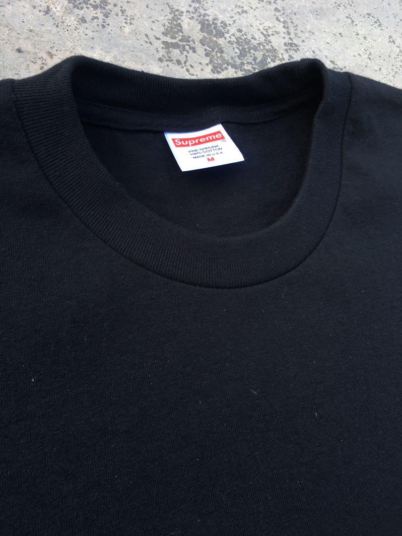 Supreme Blank Plain Tee Deadstock