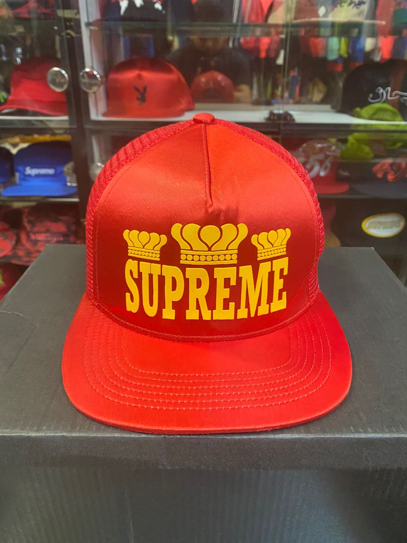 Supreme crown hat discount