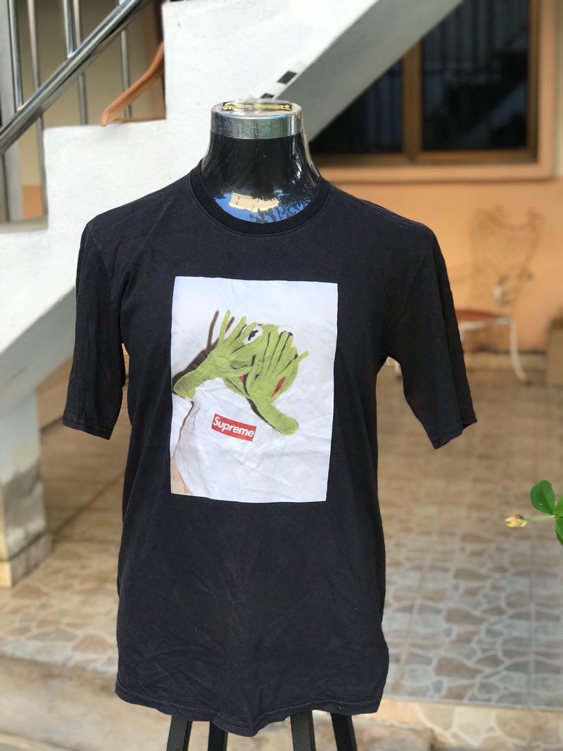 Supreme kermit t shirt hot sale