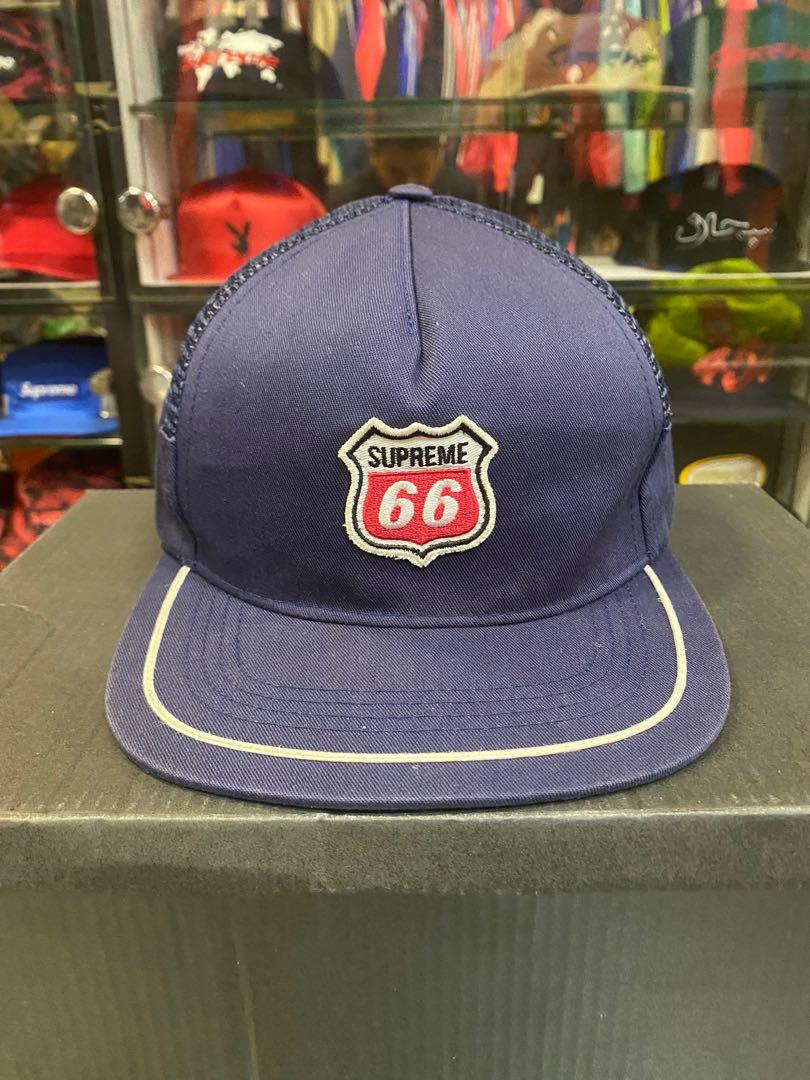 Supreme navy hat store