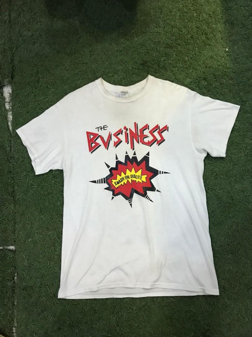 T shirt band the business, Fesyen Pria 