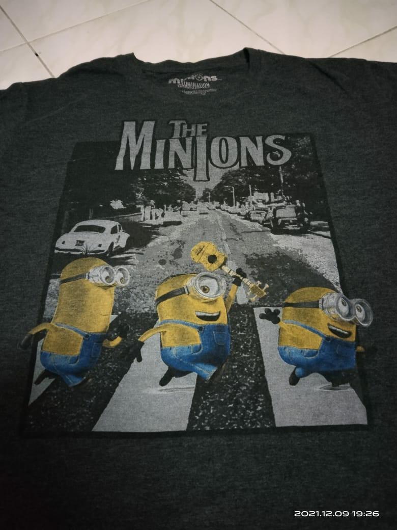 The Minions Parody The Beatles Abbey Road, Men's Fashion, Tops & Sets ...