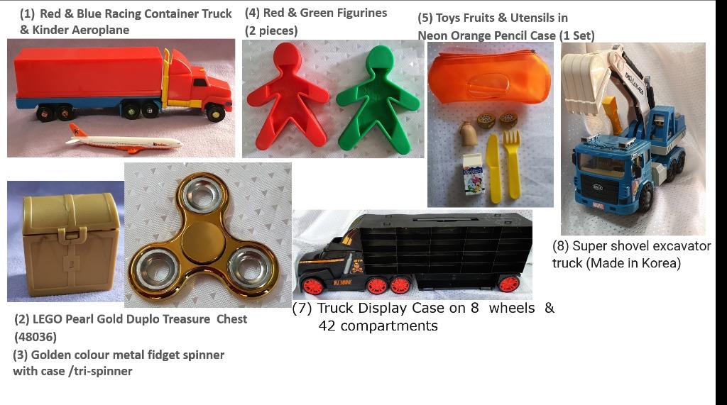 Red Wagon Toys Fidget Spinner 3 x 3 Blue