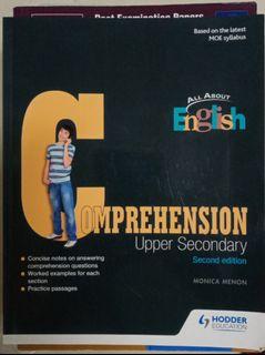 Upper Sec English Comprehension Assessment book