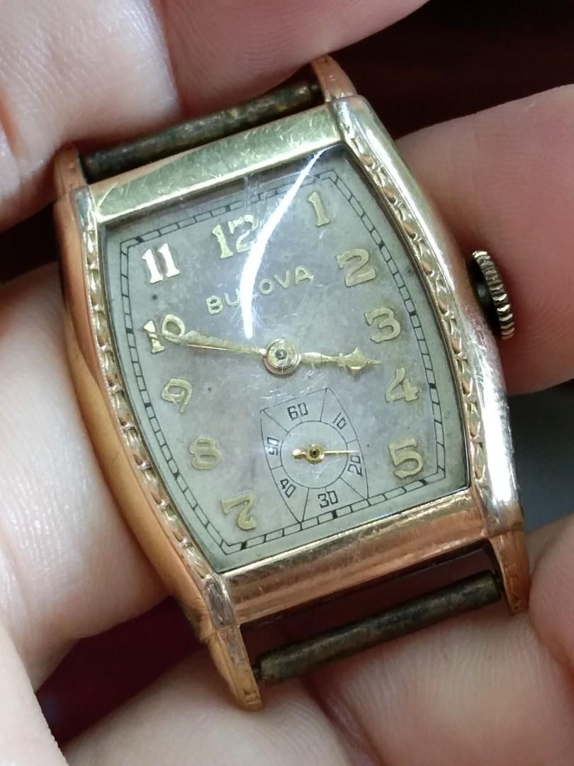 Vintage Bulova Art Deco Watch, Men'S Fashion, Watches & Accessories, Watches  On Carousell