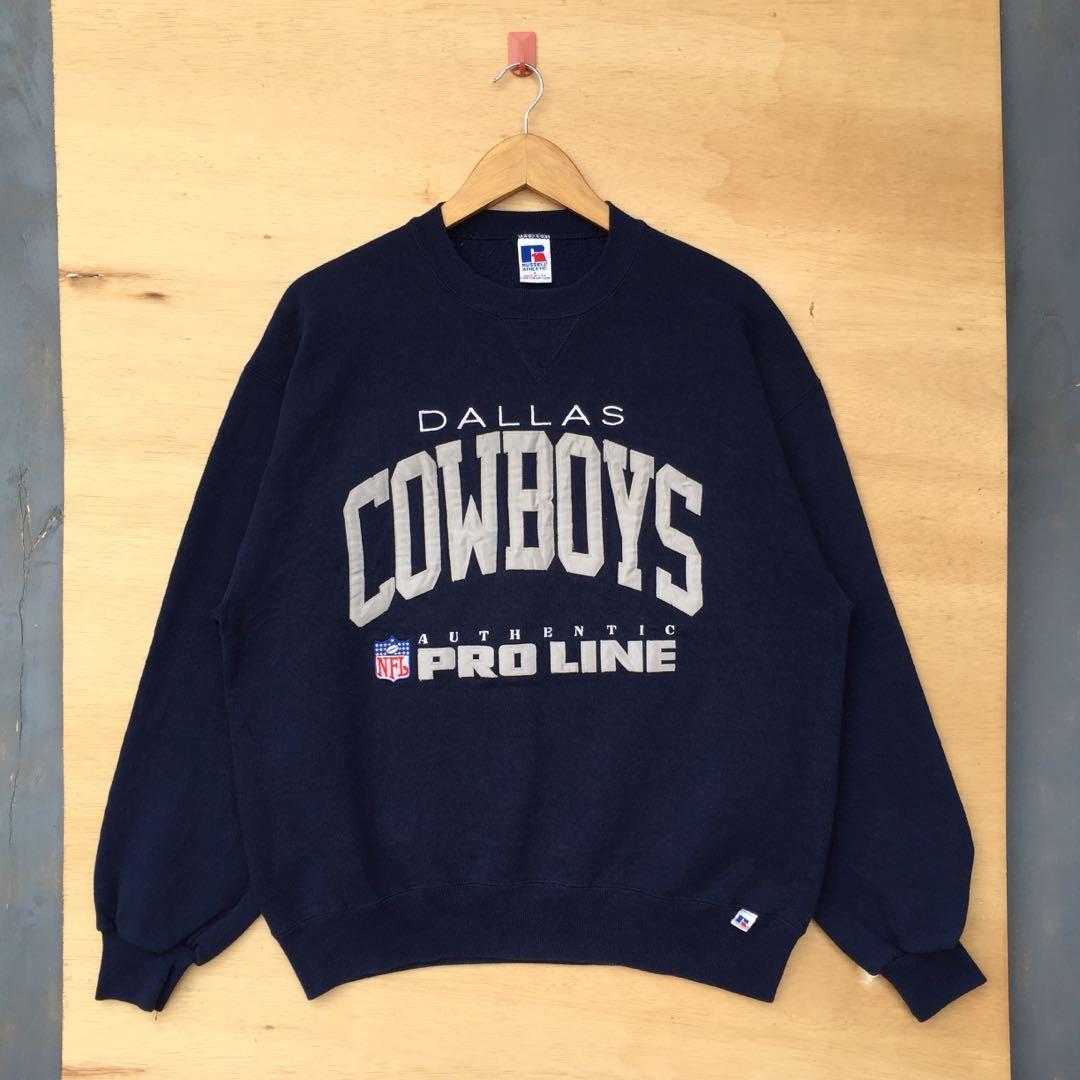Vintage Dallas Cowboys NFL Pro Line Sweatshirt, Men's Fashion, Tops & Sets,  Tshirts & Polo Shirts on Carousell