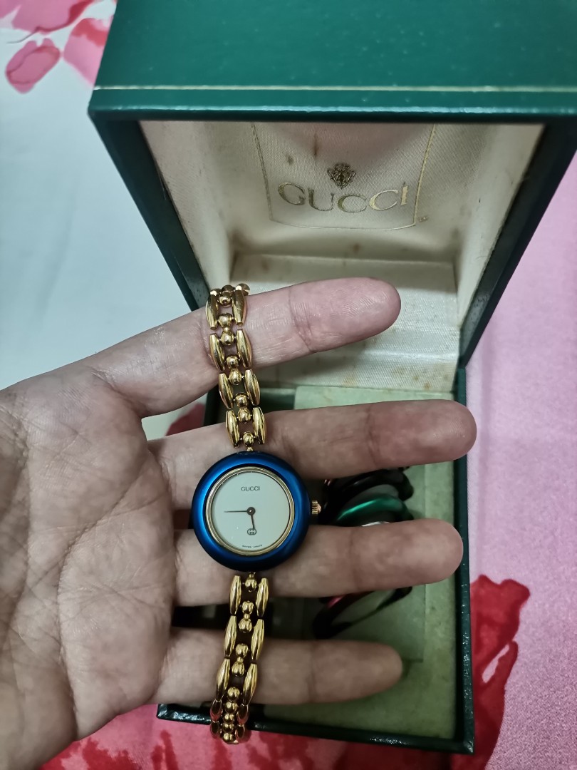 Vintage Gucci watch, Luxury, Watches on Carousell
