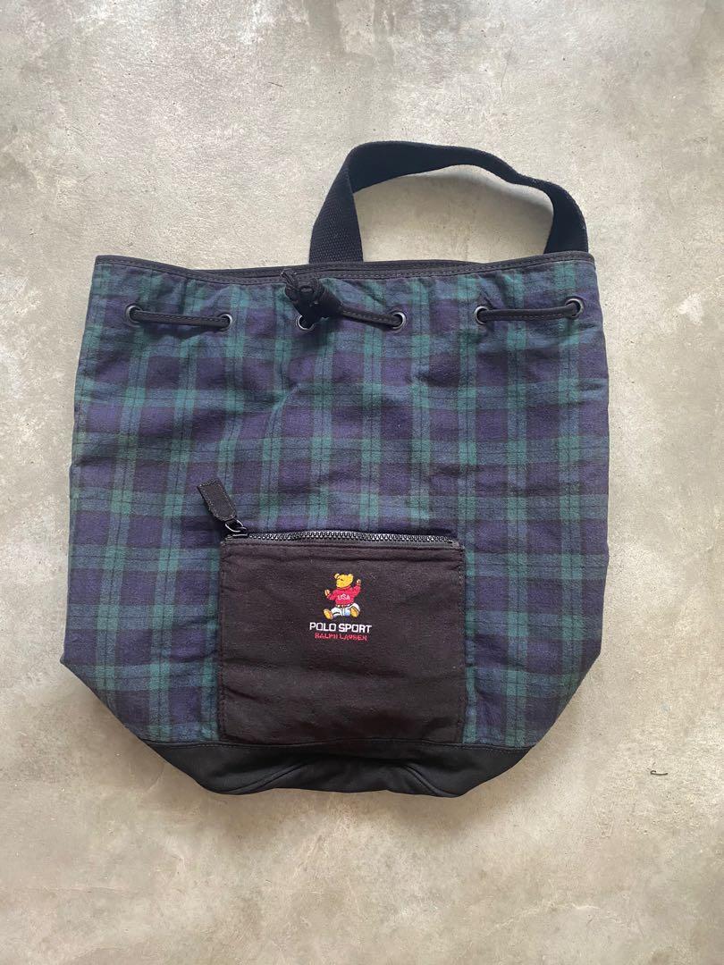 Ralph lauren plaid purse new arrivals