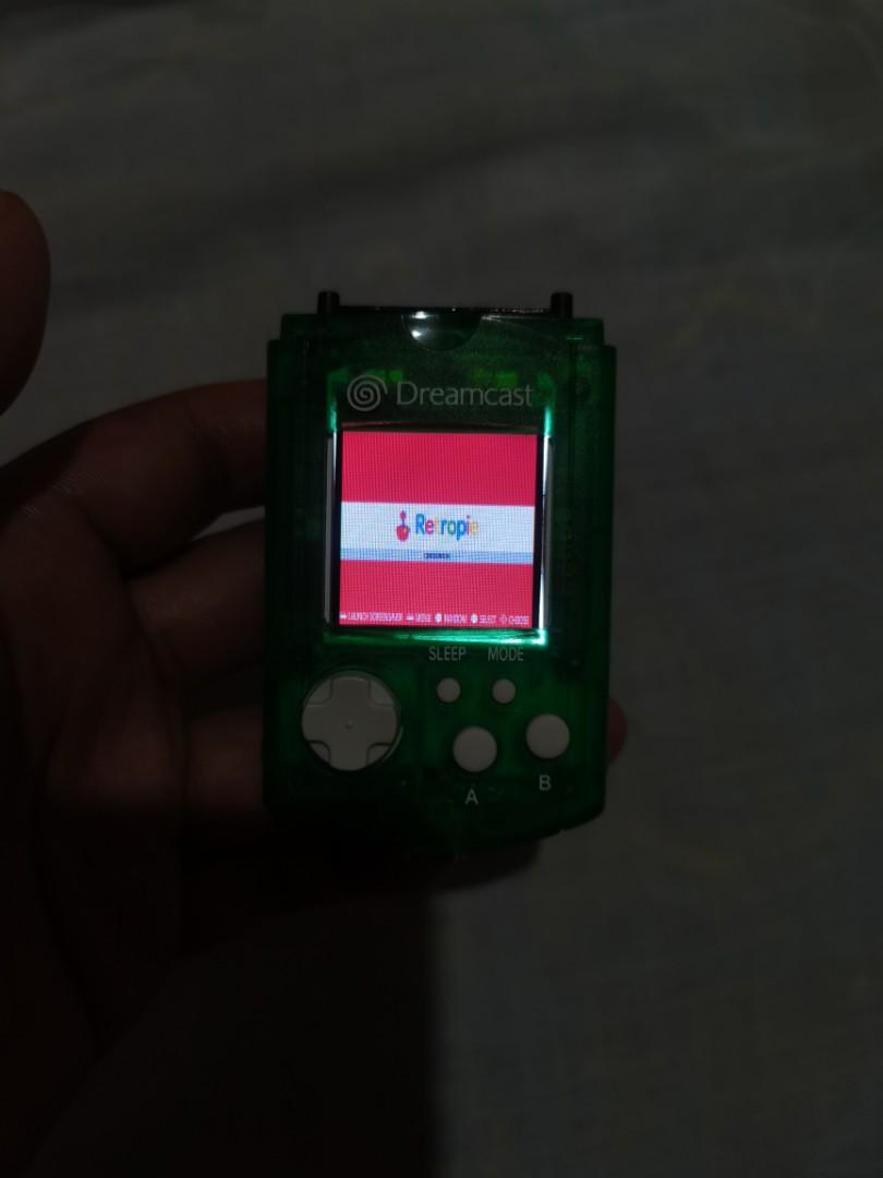 vmu dreamcast moded with raspberry pi, Video Gaming, Video Game Consoles, Others on Carousell
