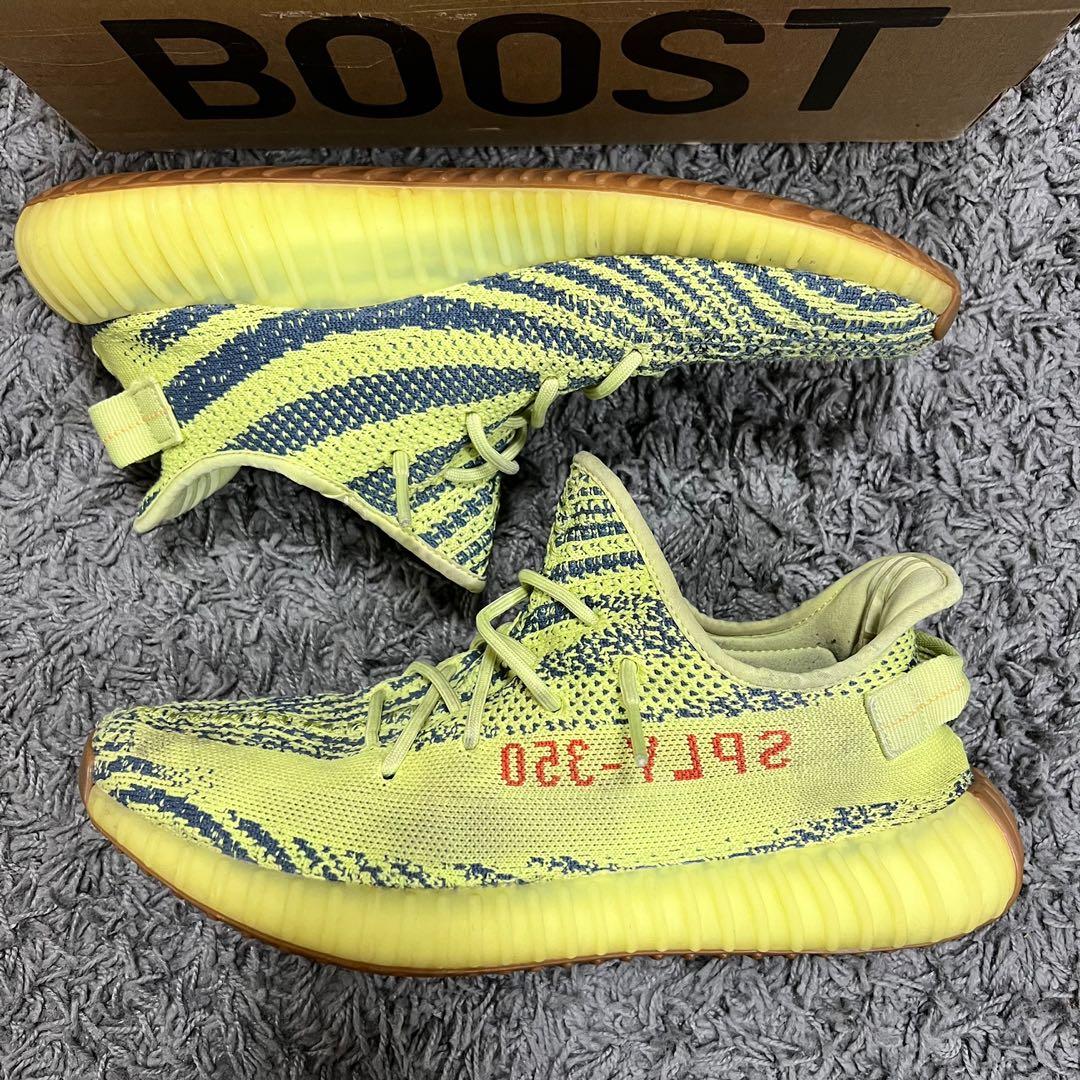 Yeezy boost 350 v2 semi frozen yellow Us11.5 Men s Fashion