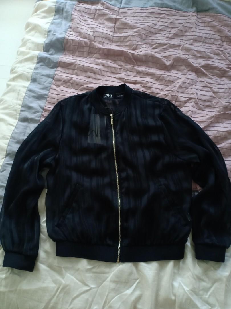 Zara mesh 2024 jacket