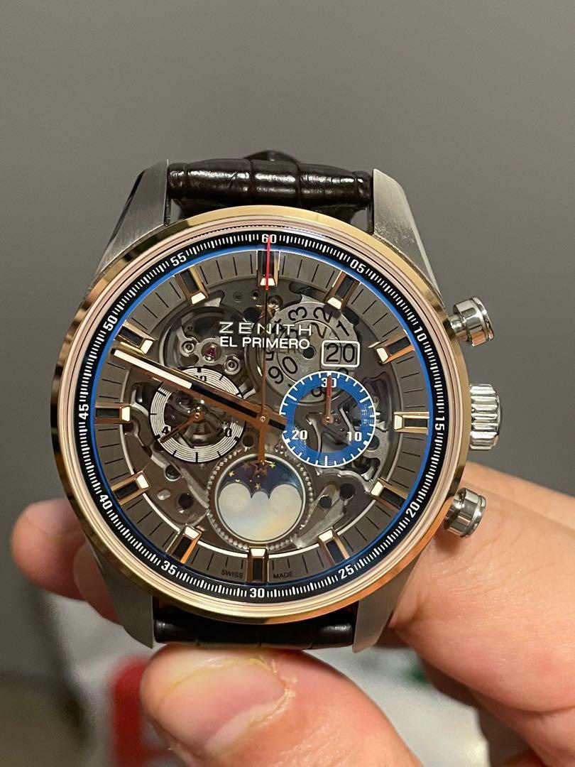 Zenith grande date top full open