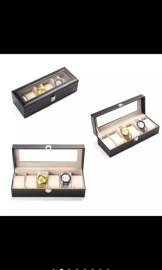 6 Grid Watch Organizer (Category: Storage Boxes & Baskets) located in Taguig. Submitted by endlessbliss_ph (Listing ID 1066776933, Image 3). Description: Comes with 6 removable pillows. Swipe left for exact measurement. Have yours for P565. FOR PRE-ORDER 5-12 days ETA, usually arrives earlier.