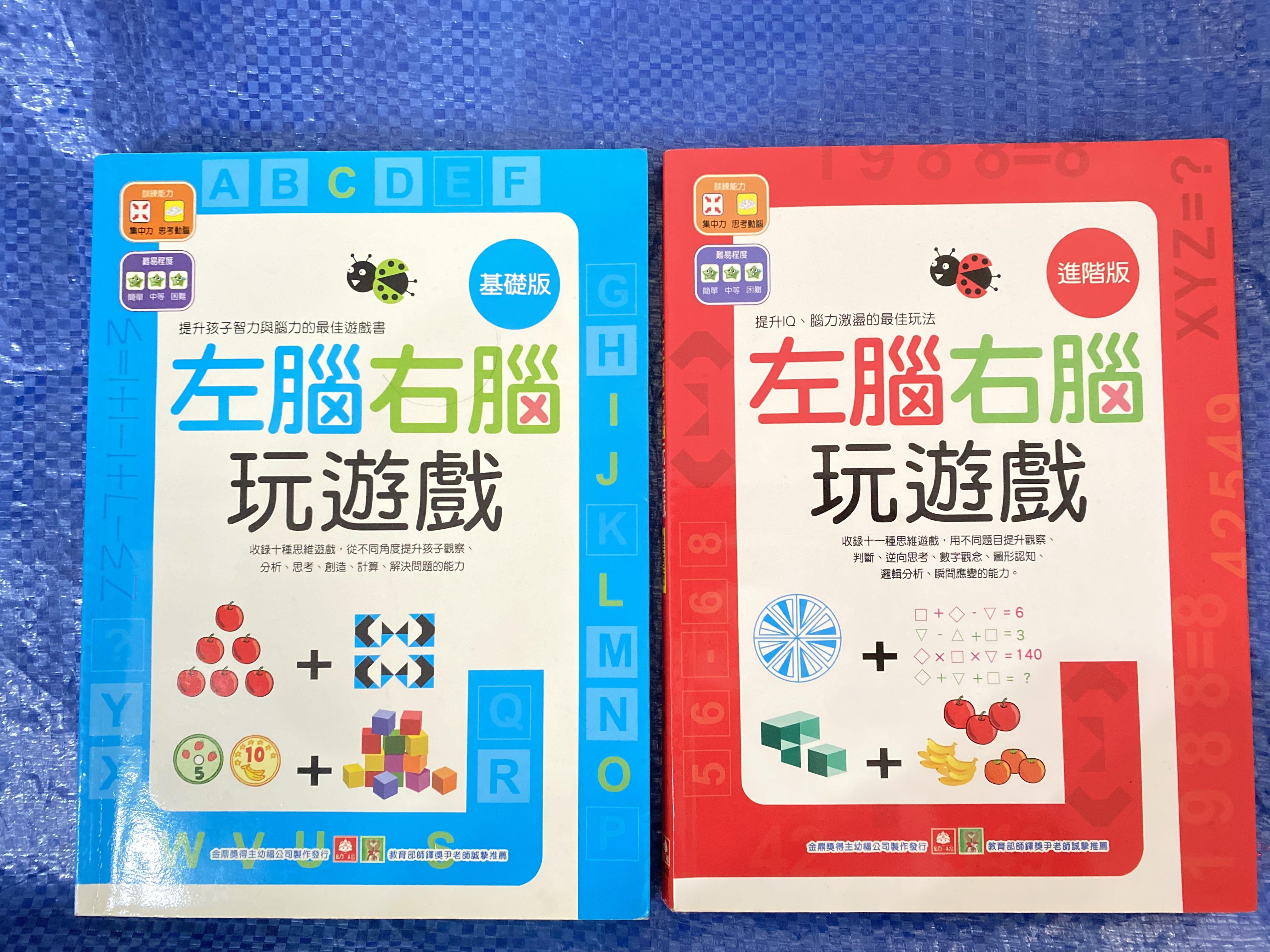 思維遊戲邏輯分析思考 書本 文具 小朋友書 Carousell