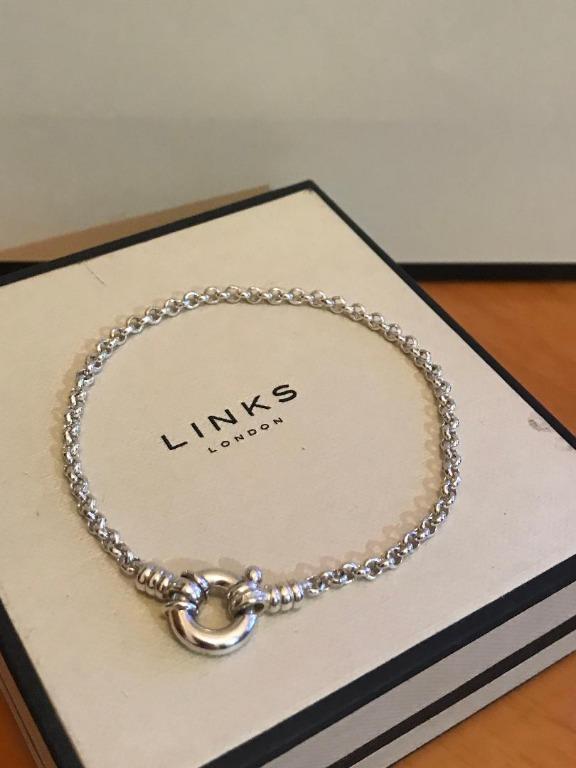 600 Links Of London Sterling Silver Mini Belcher Bracelet