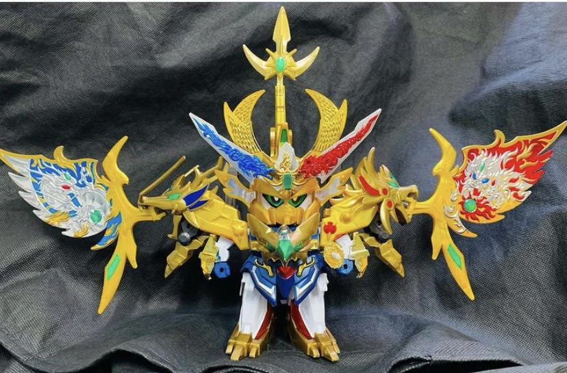 武神輝羅鋼輝神大將軍獅龍凰SD高達BB戰士, 興趣及遊戲, 玩具& 遊戲類 