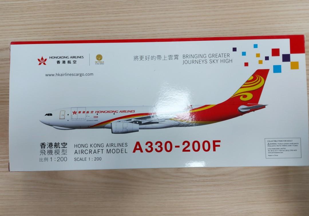 é¦™æ¸¯èˆªç©ºé£›æ©Ÿæ¨¡åž‹a330 200f 1 200 Hx Hong Kong Airlines Aircraft Model 1 200 çŽ©å…· éŠæˆ²é¡ž å…¶ä»– Carousell