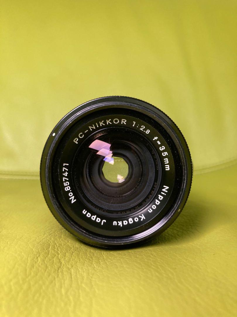 移軸鏡Nikon PC Nikkor 35mm f2.8, 攝影器材, 鏡頭及裝備- Carousell