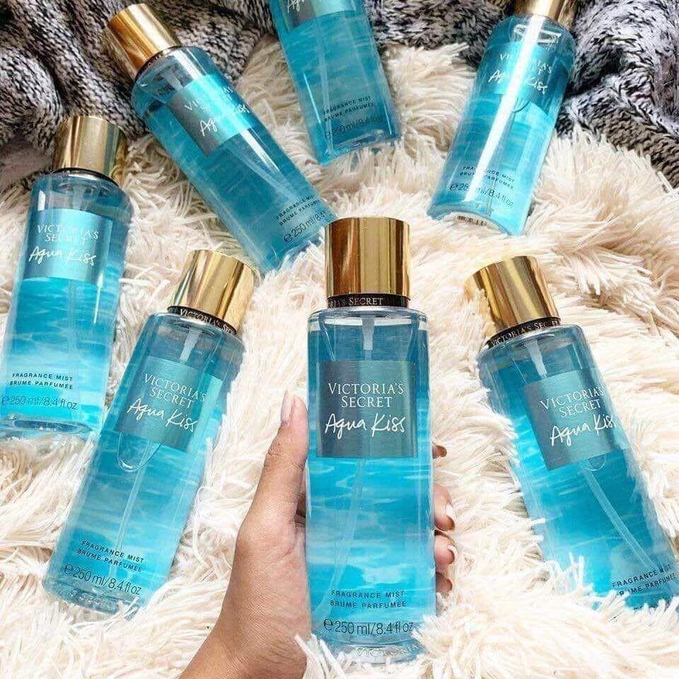 Victoria secret aqua shop kiss body mist