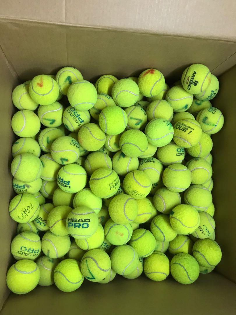 30 USED TENNIS BALLS FOR DOGS VERY LOW PRICE ! SANITISED BRANDED BALLS 