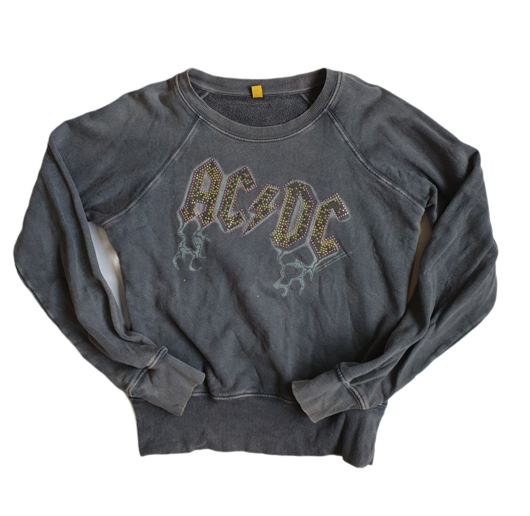 ACDC Sweater by Amplified Clothing, Women's Fashion, Tops, Longsleeves ...
