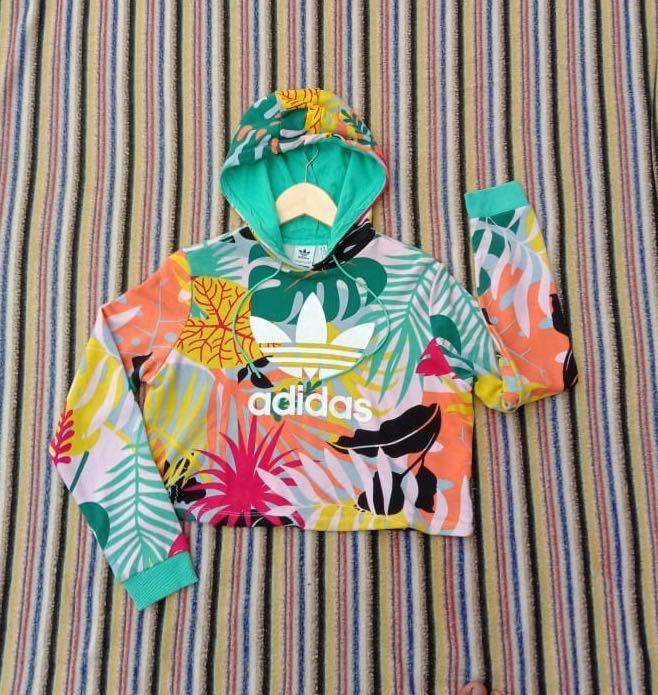 Tropicalage cropped best sale hoodie
