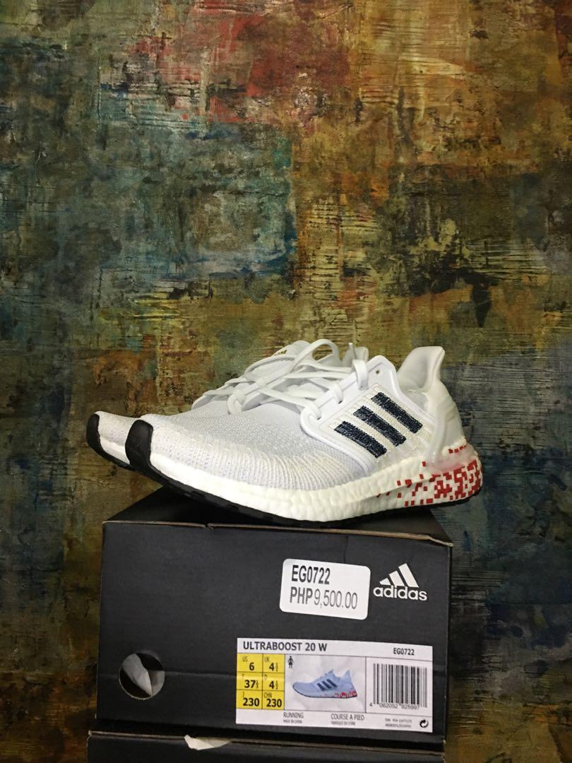 Adidas UltraBoost 20 womens size 6, Women's Fashion, Footwear, Sneakers on  Carousell