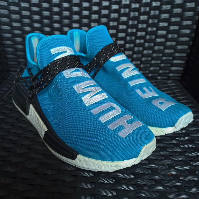 Adidas x Pharrell Williams NMD Human Race Sharp Blue US 9.5