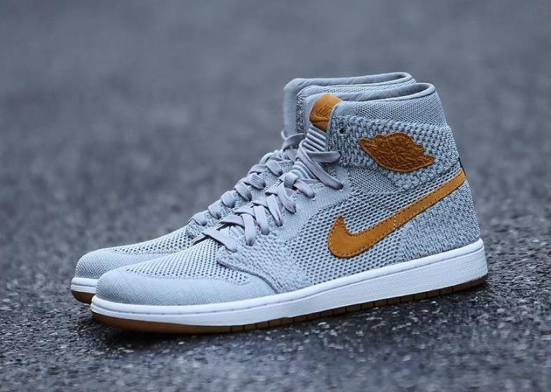 jordan 1 flyknit wolf grey