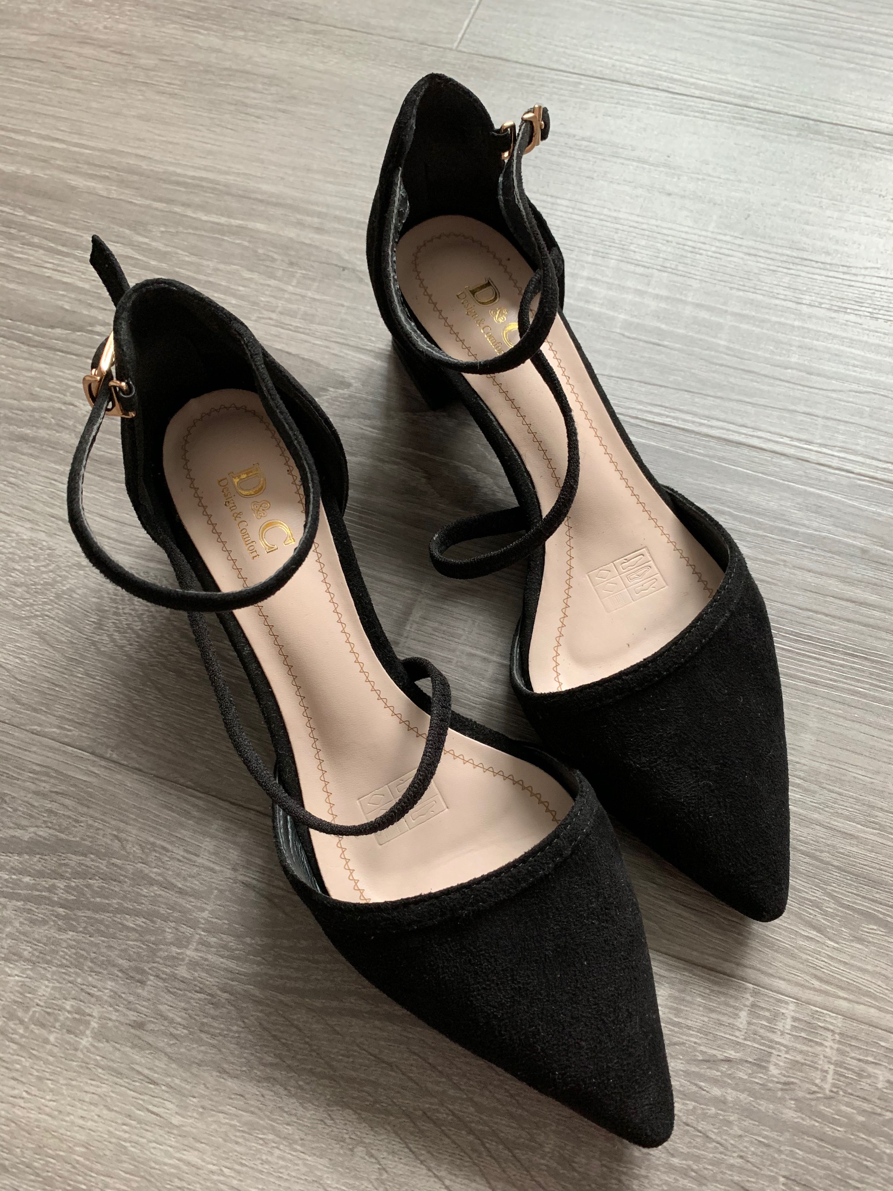 Almost new D&G black heels, Women's Fashion, Footwear, Heels on Carousell