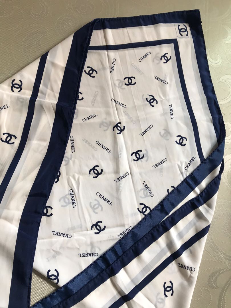 Authentic Chanel Scarf Luxury Accessories on Carousell