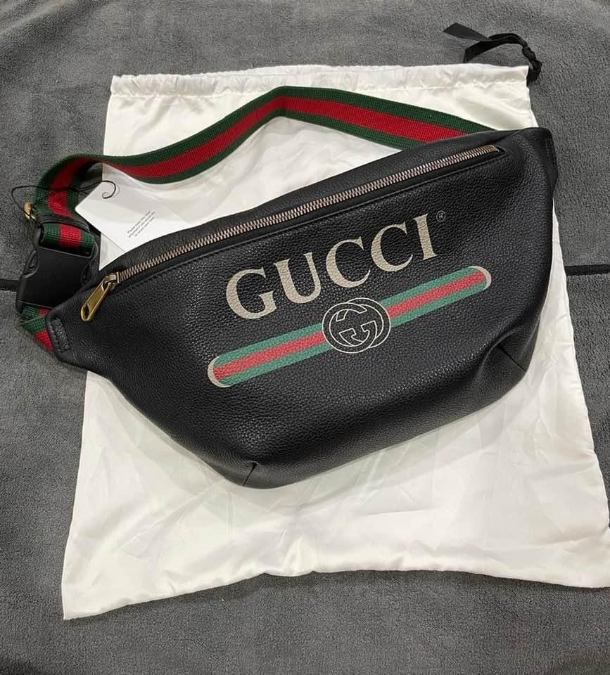 Authentic Gucci Large Bumbag/Waistbag, Luxury, Bags & Wallets on Carousell
