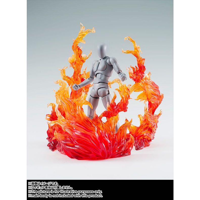 Bandai shf 魂effect burning flame red 紅火, 興趣及遊戲, 玩具& 遊戲