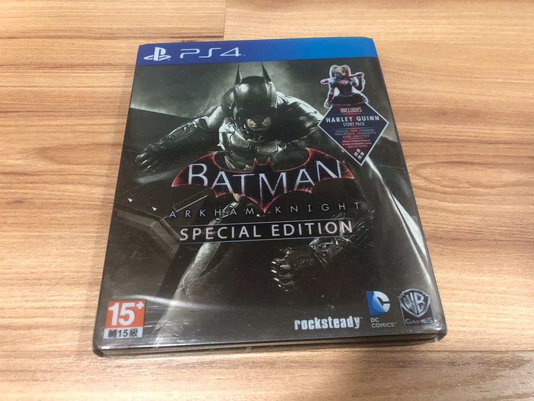 Batman Arkham Knight Special Edition Ps4, Video Gaming, Video Games,  PlayStation on Carousell