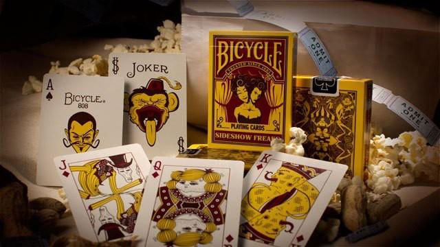 Bicycle Playing Cards Sideshow Freaks Hobbies Toys Toys Games on Carousell