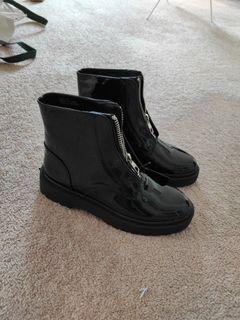 Black boots