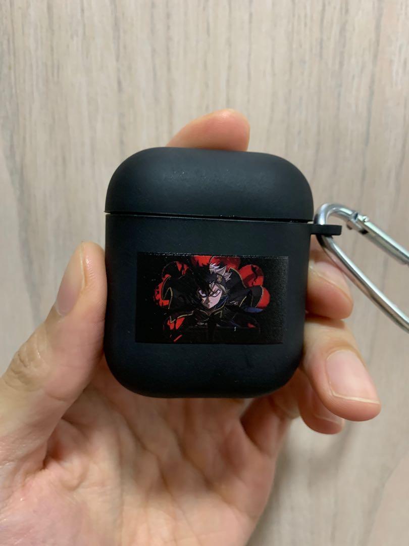 Black Clover Airpod 1 2 Case 2 Sided