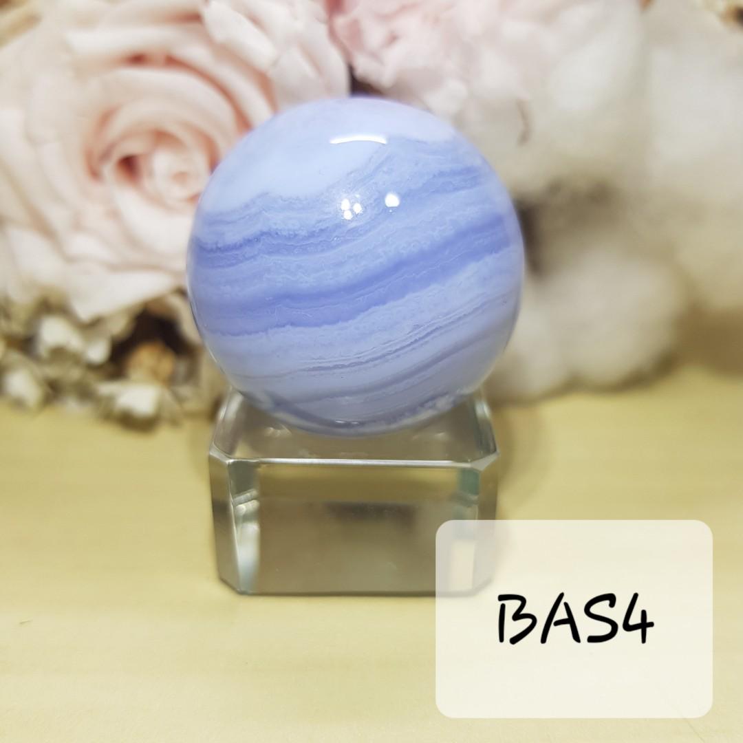 28mm Blue Lace Agate Sphere