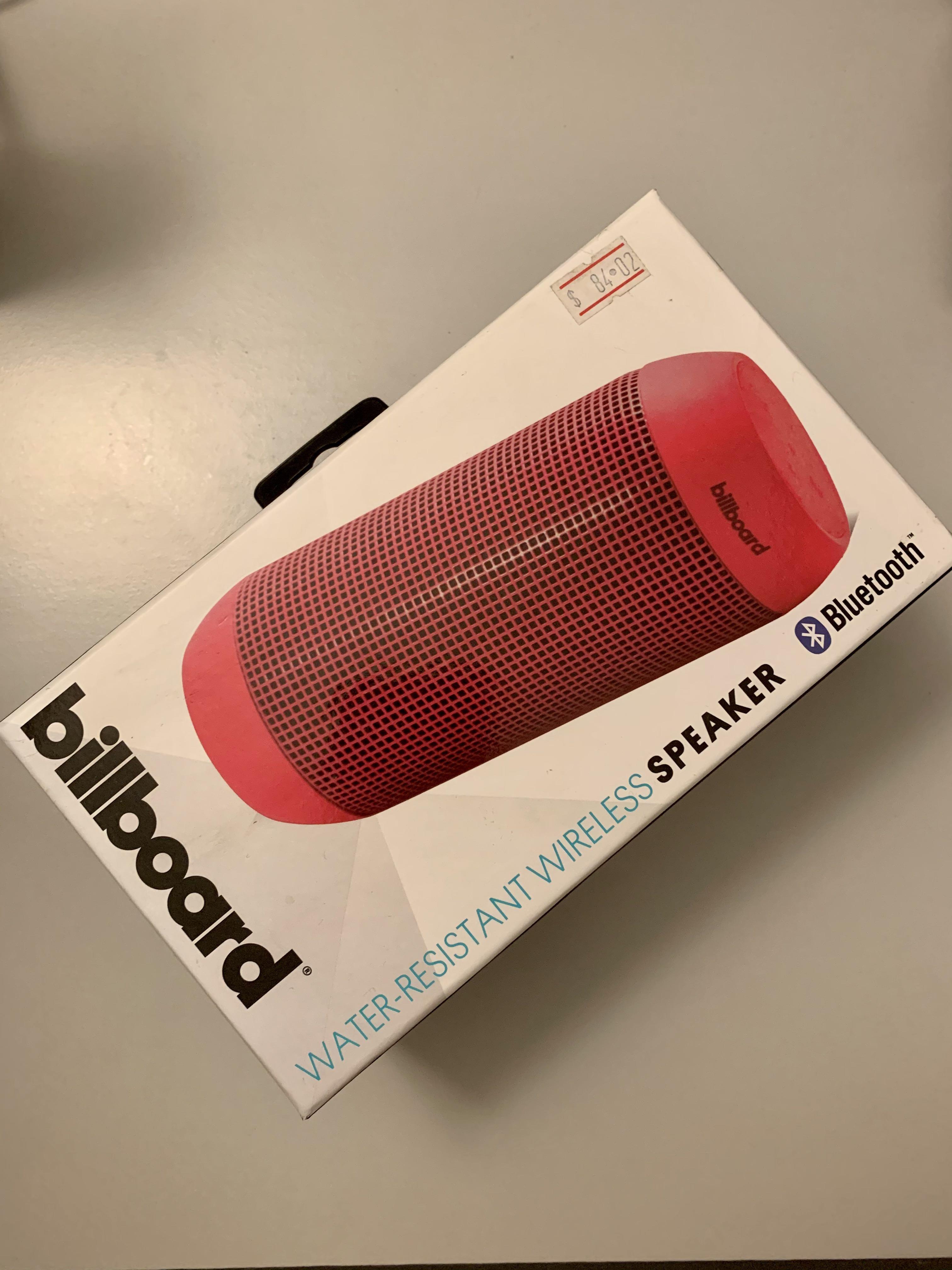 Bluetooth Speaker Water resistant Wireless Speaker by Billboard