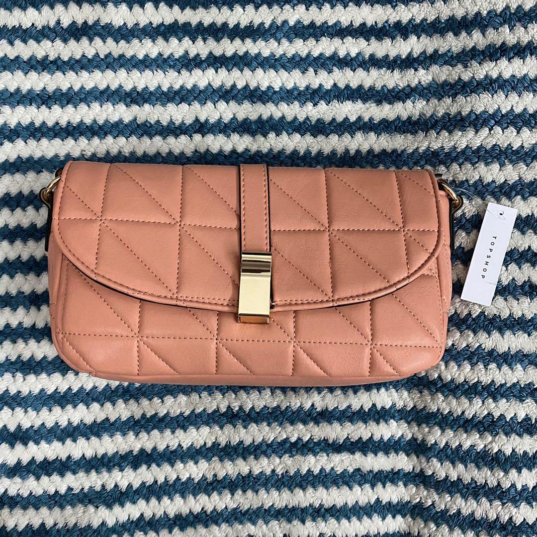 Brand New Authentic Topshop Savanna Pink 90 s Shoulder Bag Women s Fashion Bags Wallets Cross body Bags on Carousell