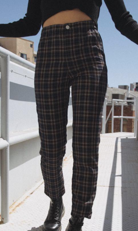 BRANDY MELVILLE Plaid Pants Women s Fashion Bottoms Other