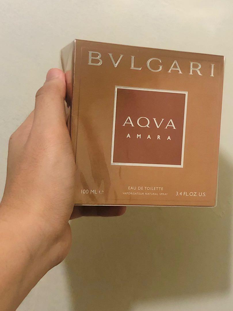 BVLGARI AQVA AMARA 100ML EDT Beauty Personal Care Fragrance Deodorants on Carousell